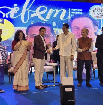 Awarded by Honourable Governor of Odisha His excellency Dr Haribabu Kambham pat